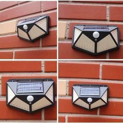 Bright Solar Wireless Security Motion Sensor Light