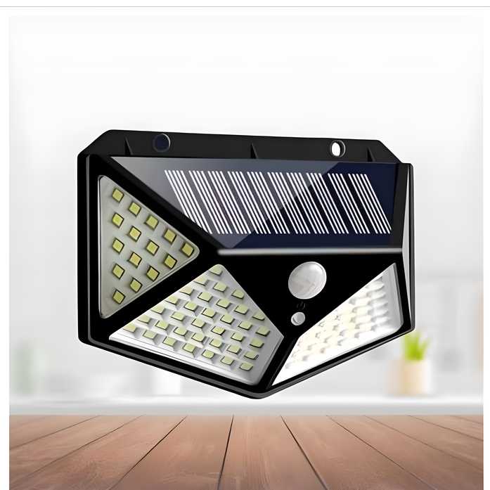 Bright Solar Wireless Security Motion Sensor Light